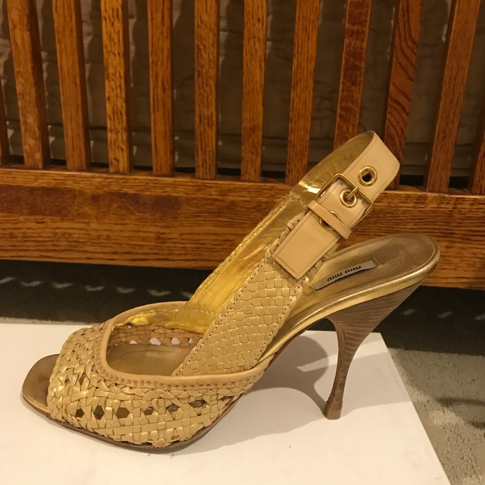 Miu Miu heel sandals - Picture 3 of 4